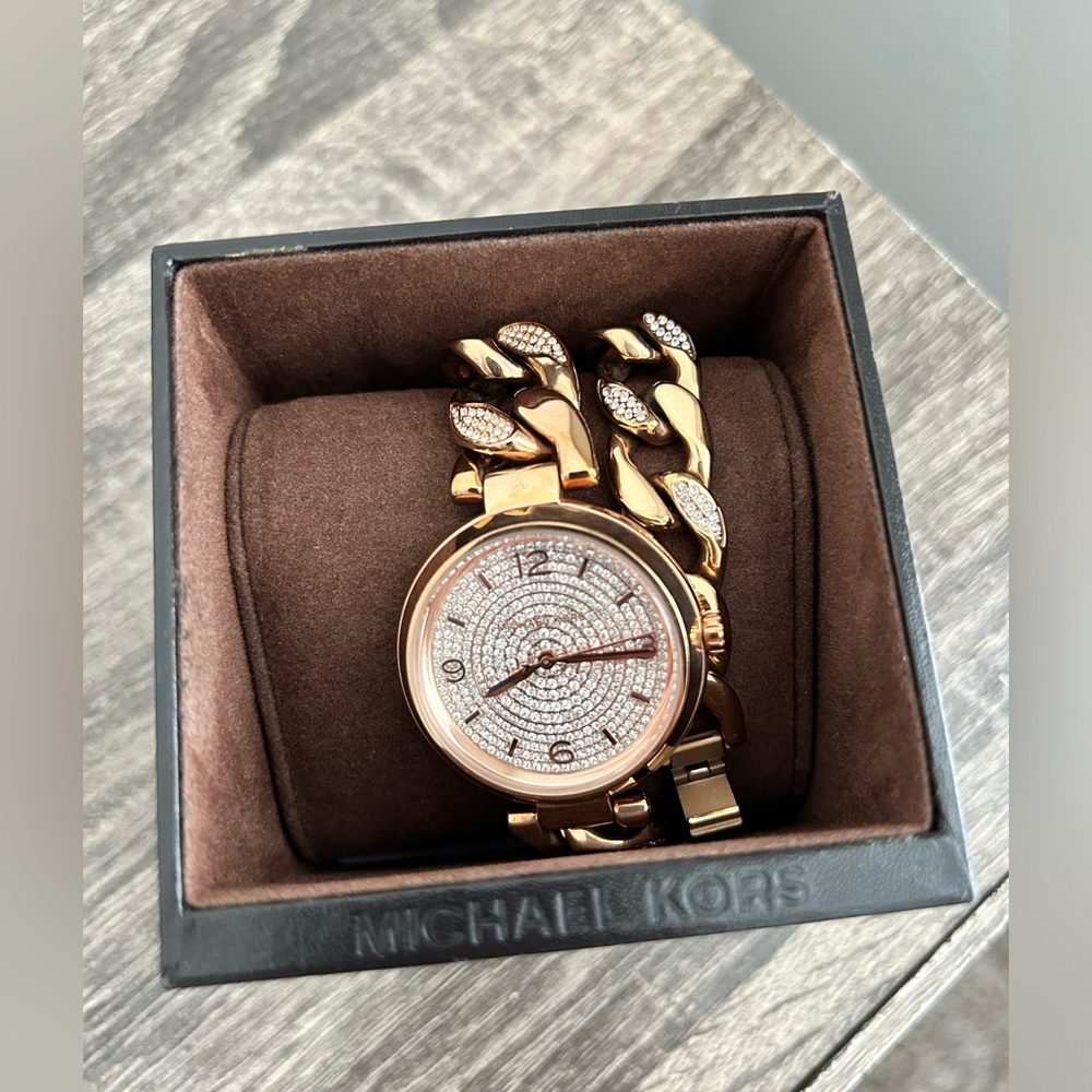 Micheal Kors Women’s Rose Gold Watch